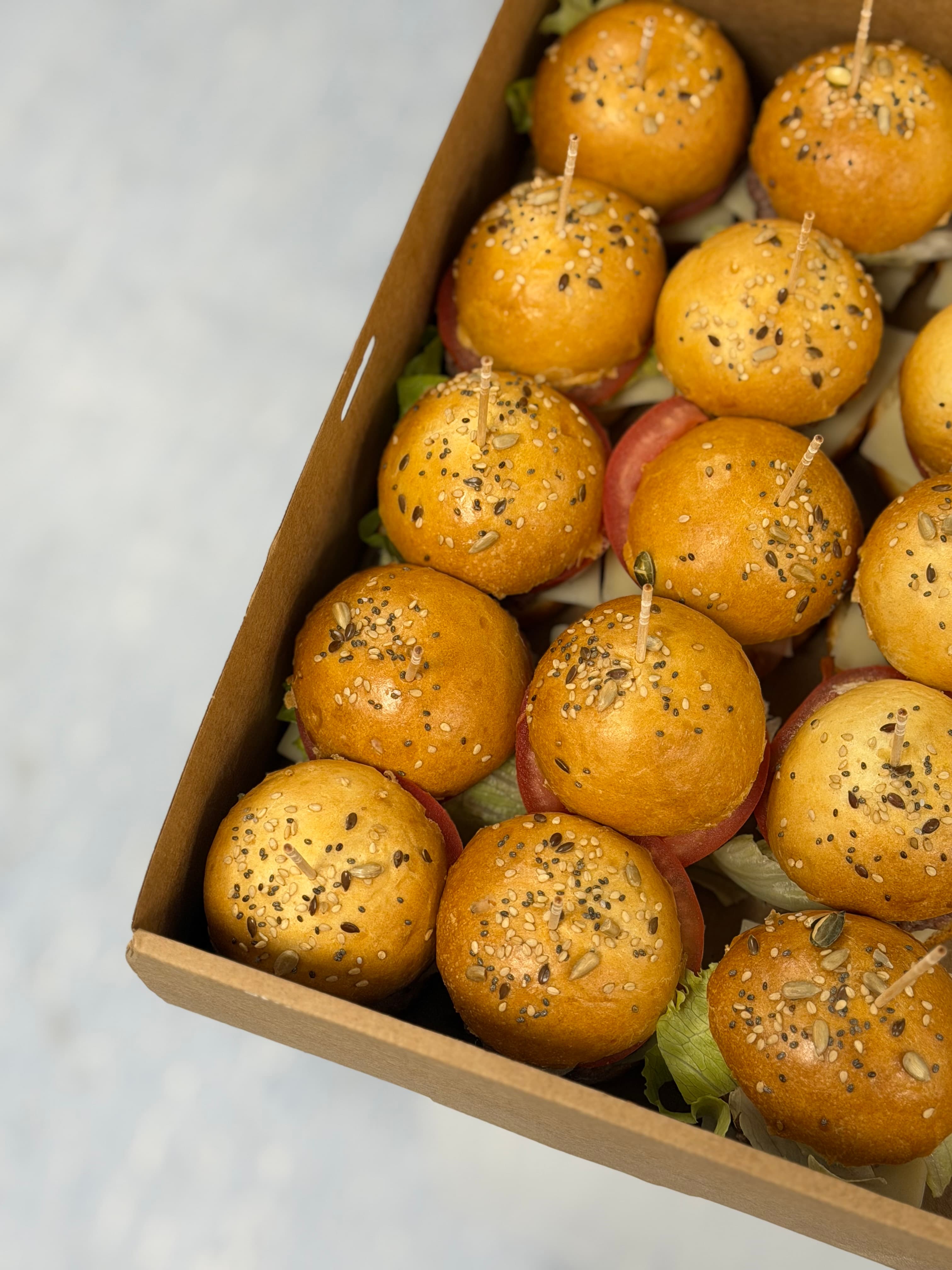 Mini hamburguesa de ternera