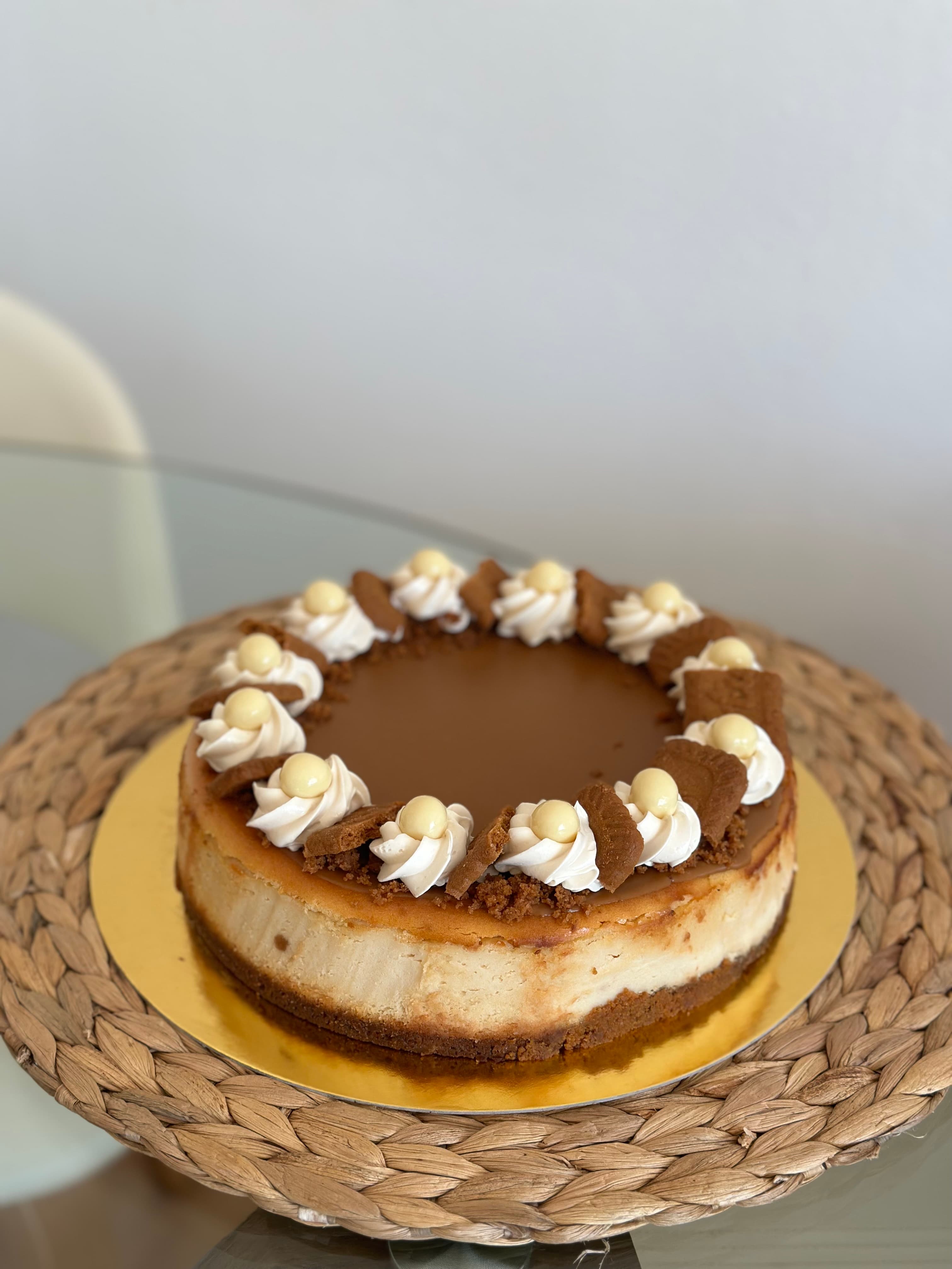 Cheesecake con Galleta Biscoff